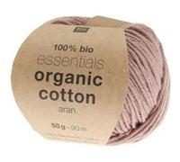 Coton à tricoter Essentials Organic Cotton aran - Rico Design