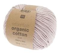 Coton à tricoter Essentials Organic Cotton aran - Rico Design(...) - 37 Mauve 37 Mauve