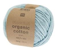 Coton à tricoter Essentials Organic Cotton aran - Rico Design(...) - 38 Aigue-marine 38 Aigue-marine