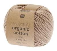 Coton à tricoter Essentials Organic Cotton aran - Rico Design(...) - 39 Praliné 39 Praliné