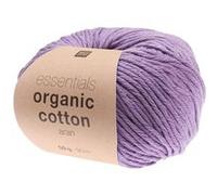 Coton à tricoter Essentials Organic Cotton aran - Rico Design(...) - 9 Violet 9 Violet