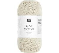 Coton à tricoter ou à crocheter Rico Cotton - Rico Design(...) - 003 Flocon d'avoine 003 Flocon d'avoine