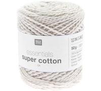 Coton à tricoter ou crocheter Essentials Super Cotton DK - Rico Design(...) - 04 Ecru 04 Ecru G