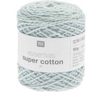Coton à tricoter ou crocheter Essentials Super Cotton DK - Rico Design(...) - 19 Vert Menthe 19 Vert Menthe G