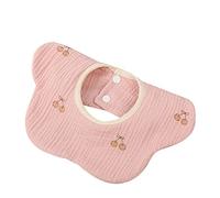 Coton Baby Bibs Solid-Absorbent Salive Salive Noursw-Born Burp Tissu 6 Couches Swarf Pour Garçons Les Filles Qui Nourrissent Bib Baby Manger Des Tout-petits