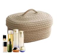 Coton Corde Organizer Bin - Paniers À Linge Tissés | Hamper De Pépinière | Salon De À Linge En Corde En Coton | Toys De Rangement Serviettes À Vêtements | Panier De Rangement | Panier Tissé