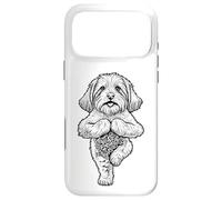 Coton de Tulear Asana Arbre de Yoga pour Chien Coque pour iPhone 17 Pro Max
