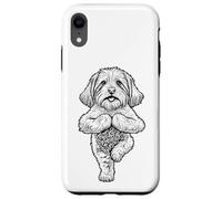 Coton de Tulear Asana Arbre de Yoga pour Chien Coque pour iPhone XR