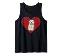 Coton De Tulear Jour Saint Valentin Coeur Débardeur