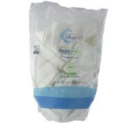 Coton Demaquillant - Gilbert - Pads Bio - 180 Rectangles - 8 X 10 Cm - Mixte