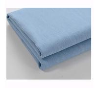 Coton Denim Pantalon Vêtements Vêtements Tissus Denim Bleu Délavé Tissu à Coudre Artisanal-Vendu par un Demi-mètre(Color:Bleu ciel)