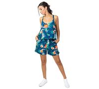 Coton Du Monde | Combi Short Femme Plage Stacy Motif Floral 44