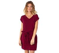 Coton Du Monde | Robe Courte Fluide Salma imprimé Ethnique Prune 48
