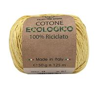 Coton écologique Pelote 50 g (jaune - 03)