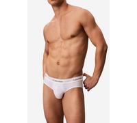 COTON ÉTIRABLE - Calvin Klein Slips blancs respirants pour homme - (3 pièces)