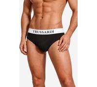 COTON ÉTIRABLE - Slips noirs respirants pour hommes Trussardi - (2 pièces)