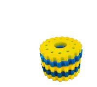 Coton filtrant CPF/Cpa - Matériau filtrant biologique pour aquariums Bleu/Jaune(CPF Cpa 20000)