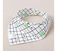 Coton Infant Triang Eau Serviette Densité Section Section Nouveau-Né Hommes Et Femmes Bébé Snap Double Face Automne Et Hiver Bavoir Blanc