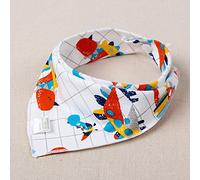 Coton Infant Triang Eau Serviette Densité Section Section Nouveau-Né Hommes Et Femmes Bébé Snap Double Face Automne Et Hiver Bavoir Blanc
