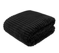 Coton Market Couverture 170x210 cm, double face, douillet, pour jardin d'hiver et balcon