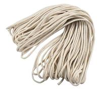 Coton Mèche de Lampe 3mm 25m Meche Lampe a Petrole Mèche de Remplacement Mèche de Lampe à Huile Mèches de Rechange Lanterne pour Lampe à Petrole