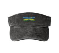 Coton Motorcycle Cap Drapeau Libellule Rwandais Chapeaux Randonnée Réglable Casquette De Baseball pour Voyages, Extérieur, Running