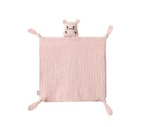 Coton Muslin Dormant Enfant Mignon Doudou Hippopotame Jouet Apaisant Dommages Serviette Couverture de Sécurité pour Les tout-petits Bobines de rivière Tétine Serviette