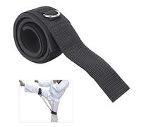 Coton noir 2d anneau élastique corde cheville cuisse fitness exercice exercices de manchette accessoires