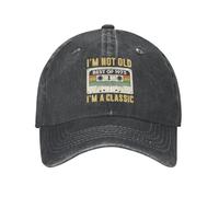 Coton personnalisé Je ne suis pas vieux Meilleur de 195 I M A Casquette de baseball classique Hommes Femmes Respirant 49e anniversaire papa cadeau chapeau en coton en plein air, toutes les saisons