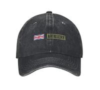 Coton personnalisé Union Jack Drapeau Britannique Artillerie Casquette de Baseball Sport Femmes Hommes Ajustable Papa Chapeau Coton, pour Toutes Les Saisons