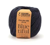 Coton pour macramé ø 2,5 mm x 80 m - indigo