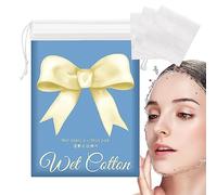 coton pour toner visage - Lot 200 draps en coton compresse humi- Tampons démaquillants respirants pour cosmétiques, tampons en coton ultra-fins pour le démaquillage Fulenyi