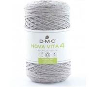 DMC Garn Fil Nova Vita 4 Coton recyclé 250 g Gris beige Macramé Crochet Tricot