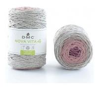DMC Garn – Fil Eco Vita 4 Variation, coton recyclé, étiquettes à planter, 250 g/200 m