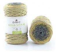 DMC Garn – Fil de coton recyclé Eco Vita 4 Variation – Étiquettes à planter – 250 g - 200 m