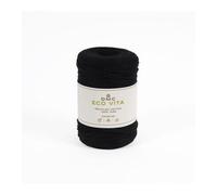 DMC Garn – Fil Eco Vita Tape – Coton recyclé 250 g – 02 Noir