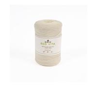 DMC Garn Fil ruban Eco Vita Tape Yarn Coton recyclé 250 g 103 Beige