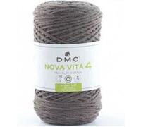 DMC Garn – Fil coton Eco Vita 4 – Coton recyclé, étiquettes à planter – 250 g / 200 m – 112 Marron