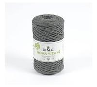 DMC Garn - Fil Nova Vita 4 - Coton recyclé 250 g (200 m) - Gris - Macramé, crochet, tricot