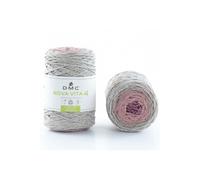 DMC Garn – Fil Eco Vita 4 Variation, coton recyclé, étiquettes à planter, 250 g/200 m