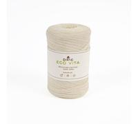 Coton Recyclé Eco Vita Tape Yarn - 250gr - Dmc 103 Beige Beige