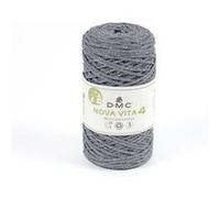 Coton recyclé macramé ECO VITA 4 METALLIC EFFECTS (250gr) ! - Dmc - certifié Oeko-Tex(...) - 12 Gris 12 Gris G