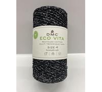 Coton recyclé macramé ECO VITA 4 METALLIC EFFECTS (250gr) ! - Dmc - certifié Oeko-Tex