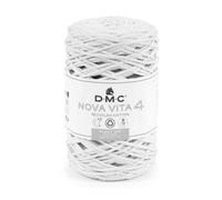 Coton Recyclé Macramé Nova Vita 4 (250gr) ! - Dmc - Certifié Oeko-Tex 100 Blanc