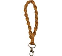 Coton String Knitting Wristlet Keychain Bracelet avec anneaux de cl ? boucle pour cl ? porte-carte sac de maquillage femmes filles