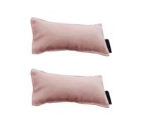 Coton Tapis de Coude 2 Pièces Rose pour Ordinateur | Repose-poignet et Bras, Usage Bureau et Table D’ordinateur, Léger, Soulage la Fatigue