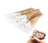 Coton Tige Chien,200 Pièces Cotons Tiges pour Nettoyage Oreilles de Chien