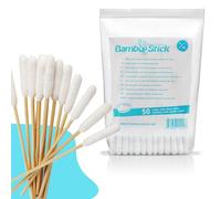 Bamboostick® - Pack de 50 Coton-tiges L/XL pour Nettoyer Les Oreilles des Grands Chiens - Facile à Utiliser - Elaboré par Un vétérinaire français (1)