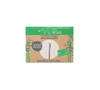 Coton-tige en bambou biodégradable Feel Natural - pack de 200, zéro déchet, écologique