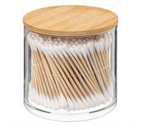 Coton-Tiges en Bambou avec Boîte de Rangement Selena 9,70 x 9,70 x 9,60 cm